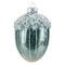 Northlight 34861496 4.5 in. Pinecone with Glittered Snow Christmas Ornament, Aqua Blue
